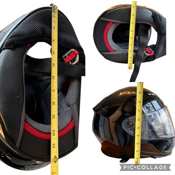 Shoei RF-1200 Motorcycle Helmet Large Full Face Minor Scratches Dirt Bike READ - Picture 16 of 16